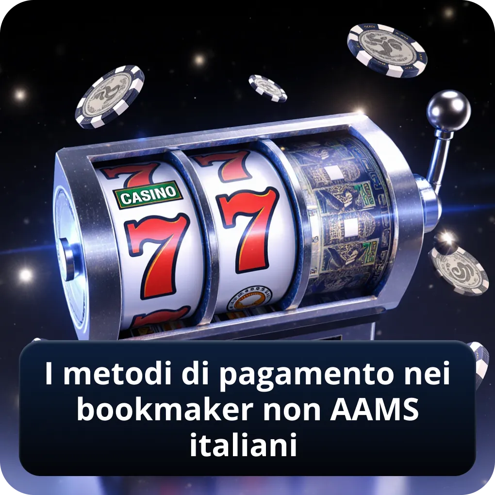 I metodi di pagamento nei bookmaker non AAMS italiani