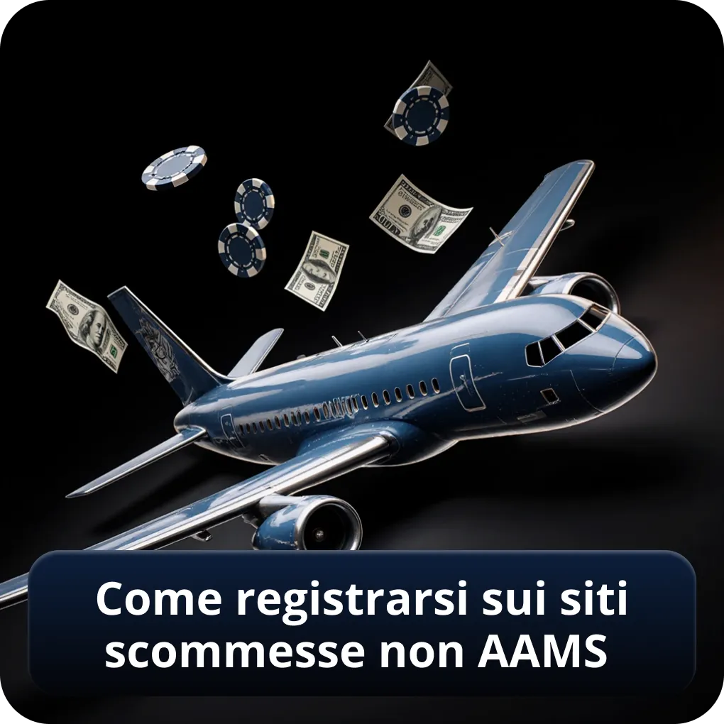 Come registrarsi sui siti scommesse non AAMS