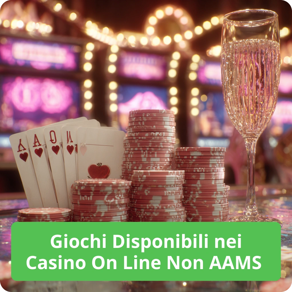 Giochi Disponibili nei Casino On Line Non AAMS